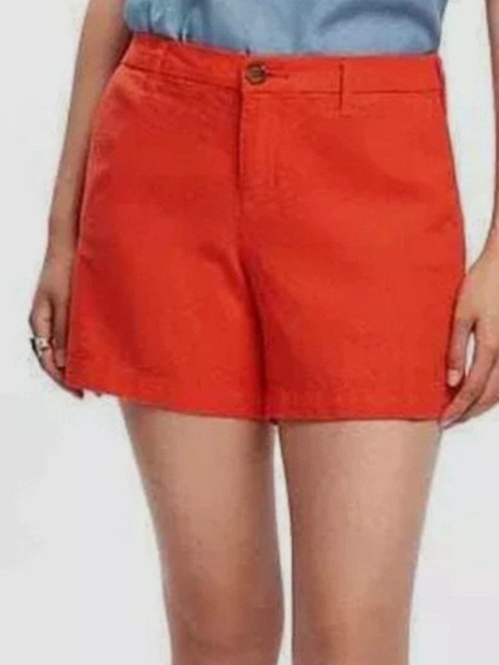 Old Navy Bright orange Women's Casual Chino Shorts